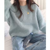 ソフトリブラウンドカラーニット | by muni:r | 詳細画像22