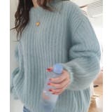 ソフトリブラウンドカラーニット | by muni:r | 詳細画像25