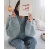 ソフトリブラウンドカラーニット | by muni:r | 詳細画像28