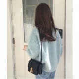 ソフトリブラウンドカラーニット | by muni:r | 詳細画像31