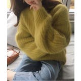 ソフトリブラウンドカラーニット | by muni:r | 詳細画像9