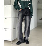 ウォッシュワイドデニムパンツ | by muni:r | 詳細画像1 