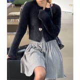 アンゴラ風ジッパーカーディガン | by muni:r | 詳細画像35