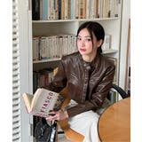 クロップドライダースジャケット | by muni:r | 詳細画像34