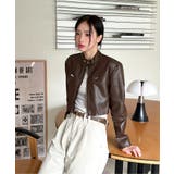 クロップドライダースジャケット | by muni:r | 詳細画像40