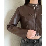 クロップドライダースジャケット | by muni:r | 詳細画像49