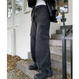 カーゴワイドデニムパンツ | by muni:r | 詳細画像7