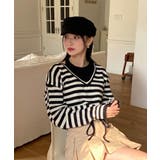 レイヤードホルターネックストリングニット | by muni:r | 詳細画像16