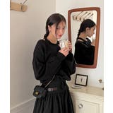 レイヤードホルターネックストリングニット | by muni:r | 詳細画像25