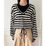 レイヤードホルターネックストリングニット | by muni:r | 詳細画像44