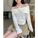 ホルターネックオフショルダーニット | by muni:r | 詳細画像4 