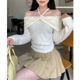 ホルターネックオフショルダーニット | by muni:r | 詳細画像6 