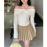 ホルターネックオフショルダーニット | by muni:r | 詳細画像7 