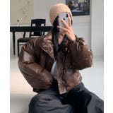 レザークロップドペディンジャンパー | by muni:r | 詳細画像17 