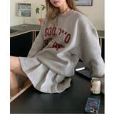 カジュアルスウェット＋プリーツスカートセットアップ | by muni:r | 詳細画像2 