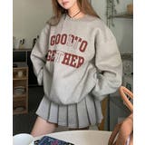 カジュアルスウェット＋プリーツスカートセットアップ | by muni:r | 詳細画像4 