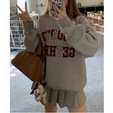 カジュアルスウェット＋プリーツスカートセットアップ | by muni:r | 詳細画像7 