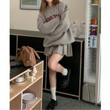 カジュアルスウェット＋プリーツスカートセットアップ | by muni:r | 詳細画像8 