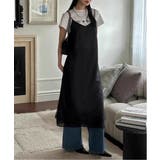 フラワーレースレイヤードワンピース | by muni:r | 詳細画像37 