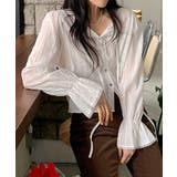 ピュアパンチングレースブラウス | by muni:r | 詳細画像1 