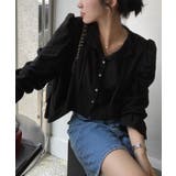 ピュアパンチングレースブラウス | by muni:r | 詳細画像24 