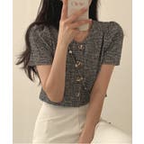 サマーツイードジャケットブラウス | by muni:r | 詳細画像12 