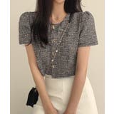サマーツイードジャケットブラウス | by muni:r | 詳細画像9 