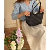 パールボタンVネックパフカーディガン | by muni:r | 詳細画像13