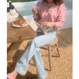 パールボタンVネックパフカーディガン | by muni:r | 詳細画像4