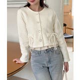 ノーカラーポケットリボンジャケット | by muni:r | 詳細画像1 