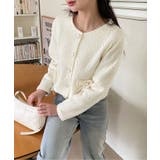 ノーカラーポケットリボンジャケット | by muni:r | 詳細画像2 