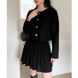 ノーカラーポケットリボンジャケット | by muni:r | 詳細画像23 