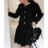 ノーカラーポケットリボンジャケット | by muni:r | 詳細画像25 