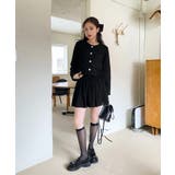 ノーカラーポケットリボンジャケット | by muni:r | 詳細画像27 