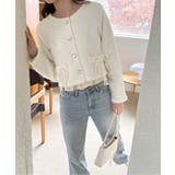 ノーカラーポケットリボンジャケット | by muni:r | 詳細画像8 