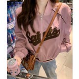 レタリングカジュアルスタジアムジャンパー | by muni:r | 詳細画像18