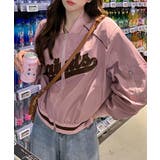 レタリングカジュアルスタジアムジャンパー | by muni:r | 詳細画像25