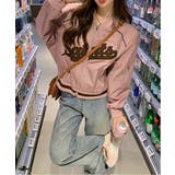 レタリングカジュアルスタジアムジャンパー | by muni:r | 詳細画像26