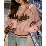 レタリングカジュアルスタジアムジャンパー | by muni:r | 詳細画像28