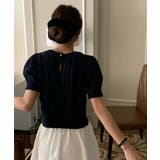 ピュアケーブル半袖パフニット | by muni:r | 詳細画像9