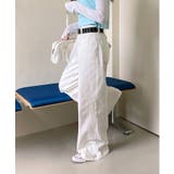 バックポイントワイドデニムパンツ | by muni:r | 詳細画像21 