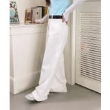 バックポイントワイドデニムパンツ | by muni:r | 詳細画像3 