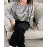 バックポイントワイドデニムパンツ | by muni:r | 詳細画像30 