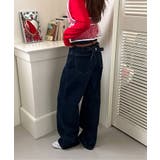 バックポイントワイドデニムパンツ | by muni:r | 詳細画像42 