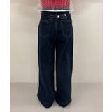 バックポイントワイドデニムパンツ | by muni:r | 詳細画像56 