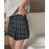 ギークチェックプリーツスカート | by muni:r | 詳細画像3 