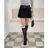 サイドプリーツベルトセットスカート | by muni:r | 詳細画像16 