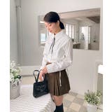 サイドプリーツベルトセットスカート | by muni:r | 詳細画像52 