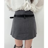 サイドプリーツベルトセットスカート | by muni:r | 詳細画像56 