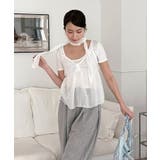 フレアキャミソールスカーフセット | by muni:r | 詳細画像1 